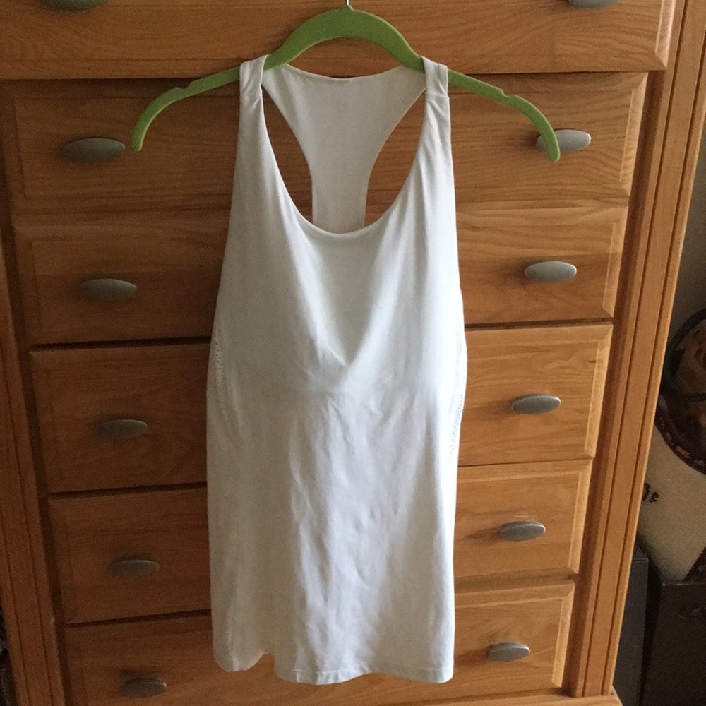 Lululemon White Tank Size 12